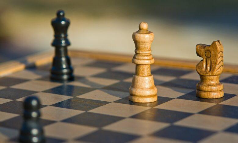 chess, chessboard, board