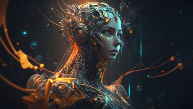 ai generated, android, robot, technology, media, banner, artificial, intelligence, header, crypto, cryptocurrency, blockchain, computer, abstract art, internet, digital art, ai generated, robot, robot, robot, crypto, crypto, crypto, crypto, crypto