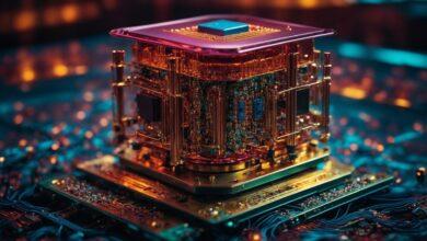 ai generated, processor, cpu, chip, computer, technology, hardware, electronics, gpu, digital