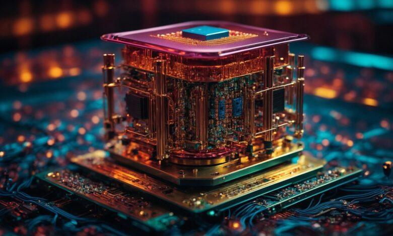 ai generated, processor, cpu, chip, computer, technology, hardware, electronics, gpu, digital