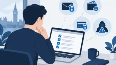 User reviewing support and account recovery checks before connecting a crypto wallet