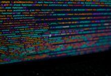 a close up of a computer screen with a lot of text on it