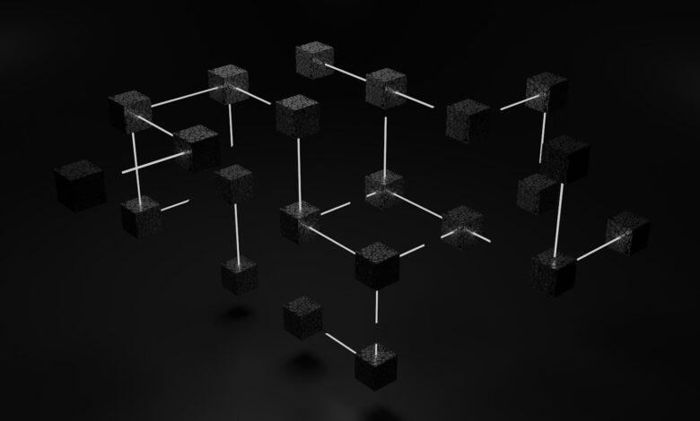 a group of cubes that are connected to each other